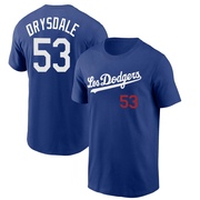 Men's Los Angeles Dodgers Don Drysdale ＃53 2022 City Connect Name & Number T-Shirt - Royal