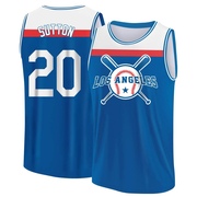 Men's Los Angeles Dodgers Don Sutton ＃20 Legend Baseball Tank Top - Royal/White