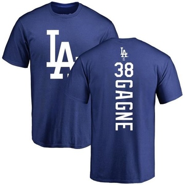 Men's Los Angeles Dodgers Eric Gagne ＃38 Backer T-Shirt - Royal