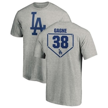 Men's Los Angeles Dodgers Eric Gagne ＃38 RBI T-Shirt Heathered - Gray