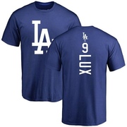 Men's Los Angeles Dodgers Gavin Lux ＃9 Backer T-Shirt - Royal