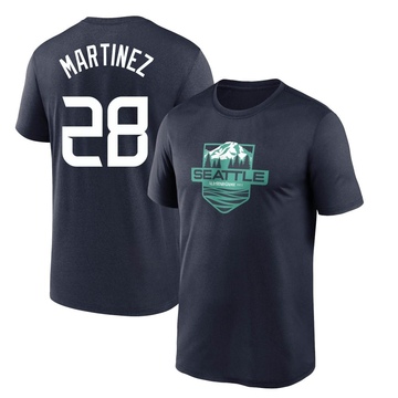 Men's Los Angeles Dodgers J.D. Martinez ＃28 Game 2023 All-Star Outdoors Local Legend Name & Number T-Shirt - Navy