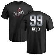 Men's Los Angeles Dodgers Joe Kelly ＃99 Midnight Mascot T-Shirt - Black