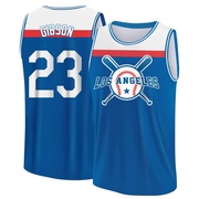 Men's Los Angeles Dodgers Kirk Gibson ＃23 Legend Baseball Tank Top - Royal/White