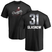 Men's Los Angeles Dodgers Tyler Glasnow ＃31 Midnight Mascot T-Shirt - Black