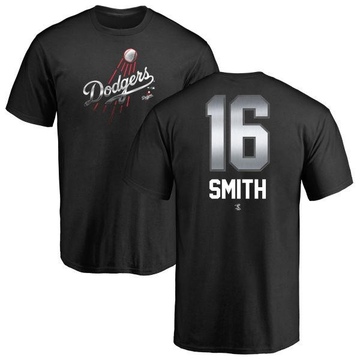 Men's Los Angeles Dodgers Will Smith ＃16 Midnight Mascot T-Shirt - Black