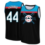 Men's Miami Marlins Jesus Luzardo ＃44 Legend Baseball Tank Top - Black/Blue