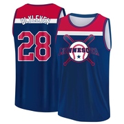 Men's Minnesota Twins Bert Blyleven ＃28 Legend Baseball Tank Top - Royal/Red