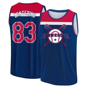 Men's Minnesota Twins Matt Canterino ＃83 Legend Baseball Tank Top - Royal/Red