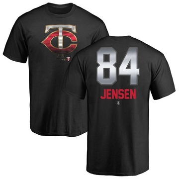 Men's Minnesota Twins Ryan Jensen ＃84 Midnight Mascot T-Shirt - Black