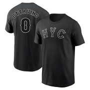 Men's New York Mets Adam Ottavino ＃0 2024 City Connect Name & Number T-Shirt - Black