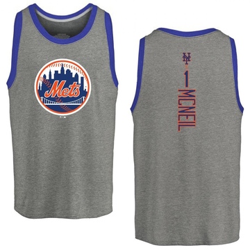 Men's New York Mets Jeff McNeil ＃1 Backer Tank Top Ash