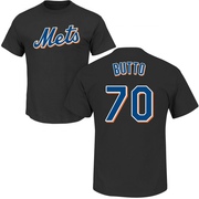 Men's New York Mets Jose Butto ＃70 Roster Name & Number T-Shirt - Black