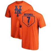 Men's New York Mets Kevin Mitchell ＃7 RBI T-Shirt - Orange