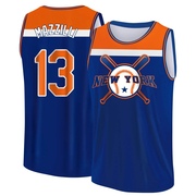 Men's New York Mets Lee Mazzilli ＃13 Legend Baseball Tank Top - Royal/Orange