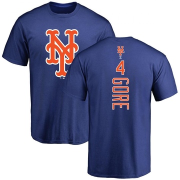 Men's New York Mets Terrance Gore ＃4 Backer T-Shirt - Royal