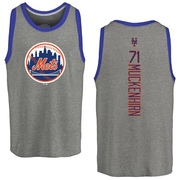 Men's New York Mets Zach Muckenhirn ＃71 Backer Tank Top Ash