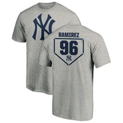 Men's New York Yankees Agustin Ramirez ＃96 RBI T-Shirt Heathered - Gray