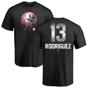 Men's New York Yankees Alex Rodriguez ＃13 Midnight Mascot T-Shirt - Black