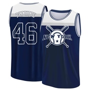 Men's New York Yankees Andy Pettitte ＃46 Legend Baseball Tank Top - Navy/White