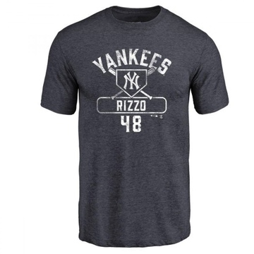 Men's New York Yankees Anthony Rizzo ＃48 Base Runner T-Shirt - Navy