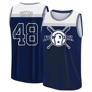 Men's New York Yankees Anthony Rizzo ＃48 Legend Baseball Tank Top - Navy/White