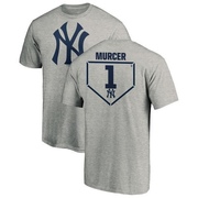 Men's New York Yankees Bobby Murcer ＃1 RBI T-Shirt Heathered - Gray