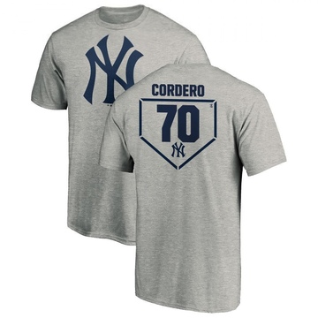 Men's New York Yankees Jimmy Cordero ＃70 RBI T-Shirt Heathered - Gray