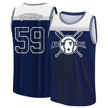 Men's New York Yankees Scott Effross ＃59 Legend Baseball Tank Top - Navy/White