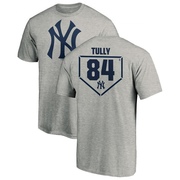 Men's New York Yankees Tanner Tully ＃84 RBI T-Shirt Heathered - Gray