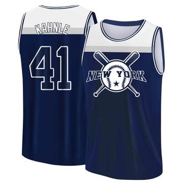 Men's New York Yankees Tommy Kahnle ＃41 Legend Baseball Tank Top - Navy/White