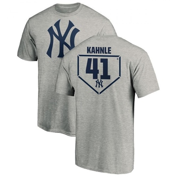 Men's New York Yankees Tommy Kahnle ＃41 RBI T-Shirt Heathered - Gray