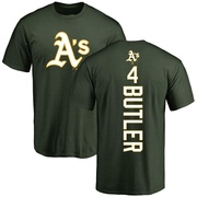 Men's Oakland Athletics Lawrence Butler ＃4 Backer T-Shirt - Green