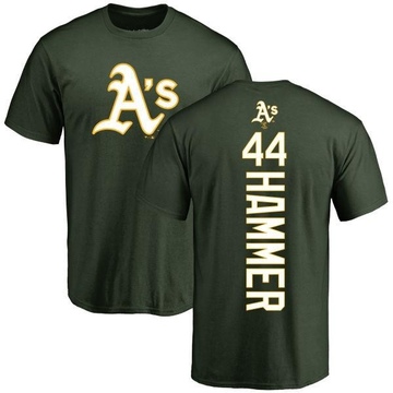 Men's Oakland Athletics Mc Hammer ＃44 Backer T-Shirt - Green