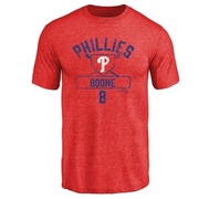 Men's Philadelphia Phillies Bob Boone ＃8 Base Runner T-Shirt - Red