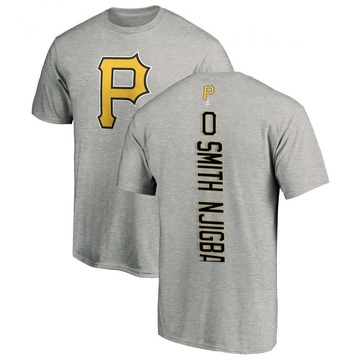 Men's Pittsburgh Pirates Canaan Smith-Njigba ＃0 Backer T-Shirt Ash