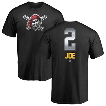 Men's Pittsburgh Pirates Connor Joe ＃2 Midnight Mascot T-Shirt - Black