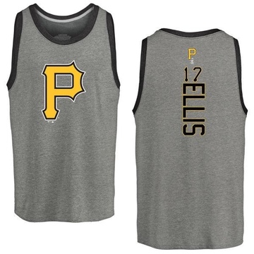 Men's Pittsburgh Pirates Dock Ellis ＃17 Backer Tank Top Ash