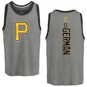 Men's Pittsburgh Pirates Domingo German ＃0 Backer Tank Top Ash