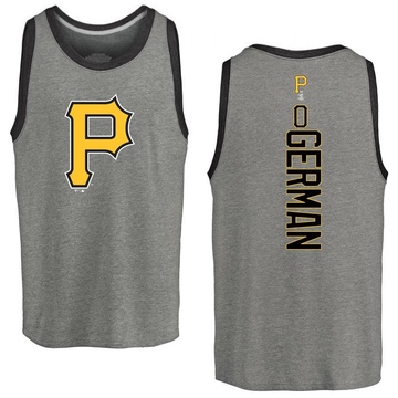 Men's Pittsburgh Pirates Domingo German ＃0 Backer Tank Top Ash