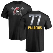 Men's Pittsburgh Pirates Joshua Palacios ＃77 Midnight Mascot T-Shirt - Black