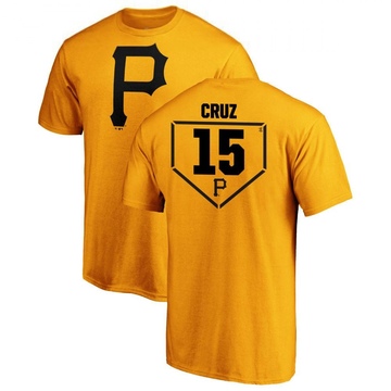 Men's Pittsburgh Pirates Oneil Cruz ＃15 RBI T-Shirt - Gold