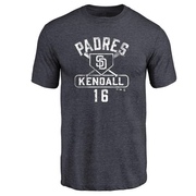 Men's San Diego Padres Fred Kendall ＃16 Base Runner T-Shirt - Navy