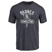 Men's San Diego Padres Garry Templeton ＃1 Base Runner T-Shirt - Navy