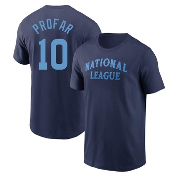 Men's San Diego Padres Jurickson Profar ＃10 Game National League 2024 All-Star Team T-Shirt - Navy