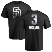 Men's San Diego Padres Khalil Greene ＃3 Midnight Mascot T-Shirt - Black