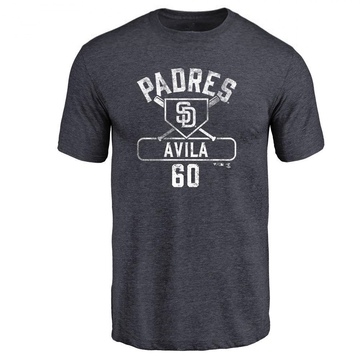 Men's San Diego Padres Pedro Avila ＃60 Base Runner T-Shirt - Navy