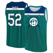 Men's Seattle Mariners Carlos Ruiz ＃52 Legend Baseball Tank Top - Aqua/Blue