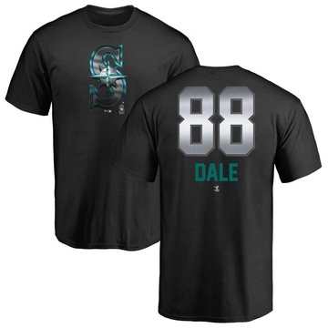 Men's Seattle Mariners Elijah Dale ＃88 Midnight Mascot T-Shirt - Black