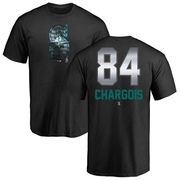 Men's Seattle Mariners JT Chargois ＃84 Midnight Mascot T-Shirt - Black